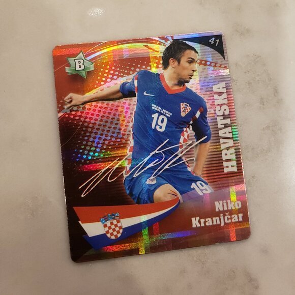 Niko Kranjcar Croatian Soccer Trading Card 2008 - Picture 1 of 3